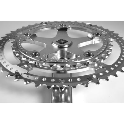 Grand Cru Drillium 110 Fluted Double Crankset