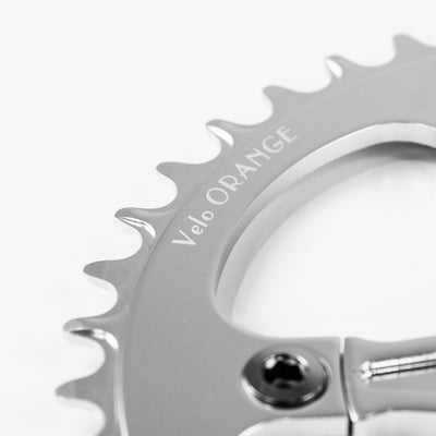 Single Ring Crankset w/ Narrow-Wide Chainring