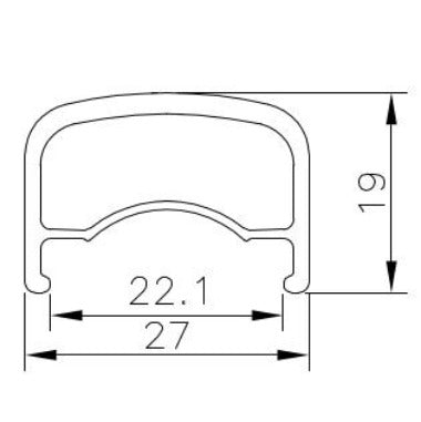 Voyager Rim <br> 26"/650B/700C